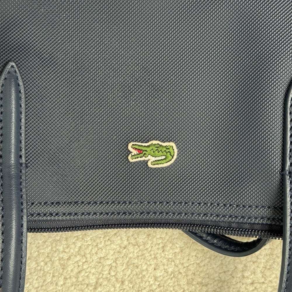 Lacoste Women's Navy Tote Bag - Picture 9 of 13